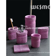 Towel Shape Polyresin Bathroom Set